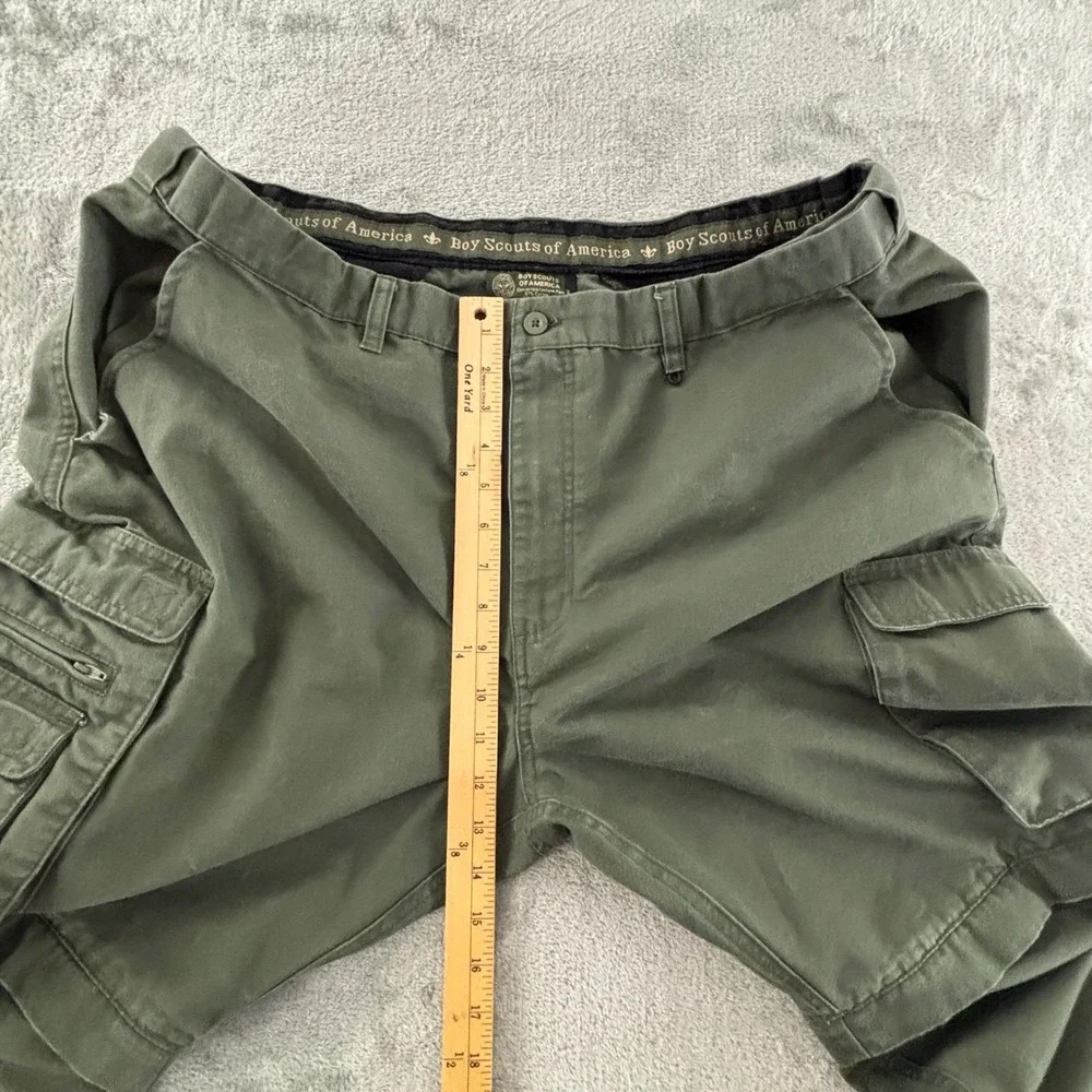 Boy Scouts of America Convertible‎ Cargo Uniform Pants Mens 40 Green Classic